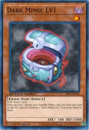 Dark Mimic LV1 [SS05-ENA18] Common - Doe's Cards