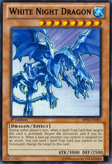 White Night Dragon [BP02-EN083] Rare - Doe's Cards