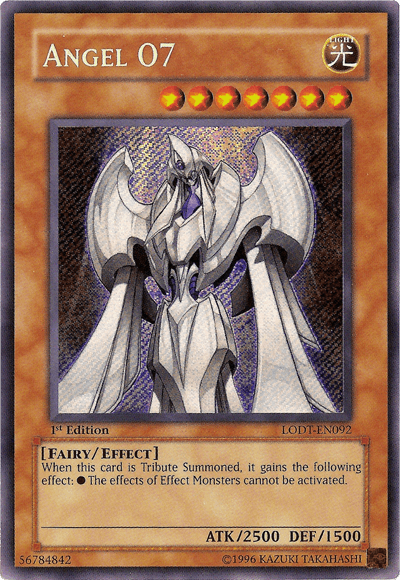 Angel O7 [LODT-EN092] Secret Rare - Doe's Cards