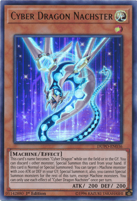 Cyber Dragon Nachster [DUPO-EN036] Ultra Rare - Doe's Cards