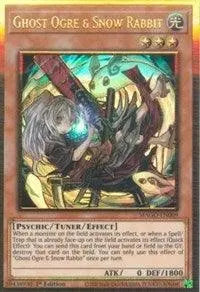 Ghost Ogre & Snow Rabbit (Alternate Art) [MAGO-EN009] Gold Rare - Doe's Cards