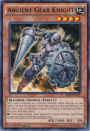 Ancient Gear Knight [BP03-EN033] Rare - Doe's Cards