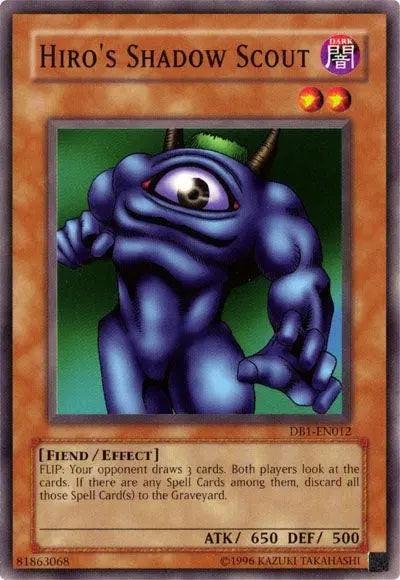 Hiro's Shadow Scout [DB1-EN012] Common - Doe's Cards