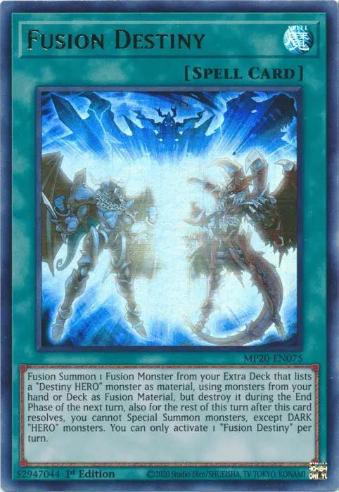 Fusion Destiny [MP20-EN075] Ultra Rare - Doe's Cards