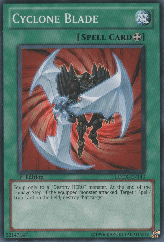 Cyclone Blade [LCGX-EN143] Common - Doe's Cards