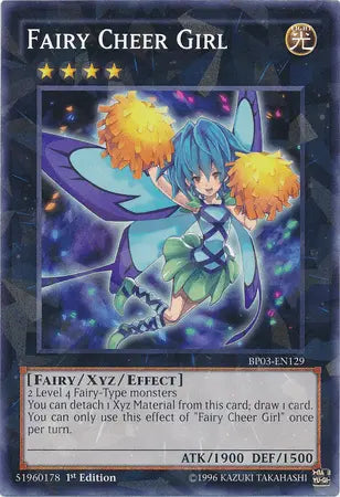 Fairy Cheer Girl [BP03-EN129] Shatterfoil Rare - Doe's Cards
