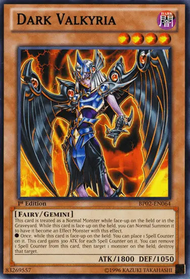 Dark Valkyria [BP02-EN064] Rare - Doe's Cards