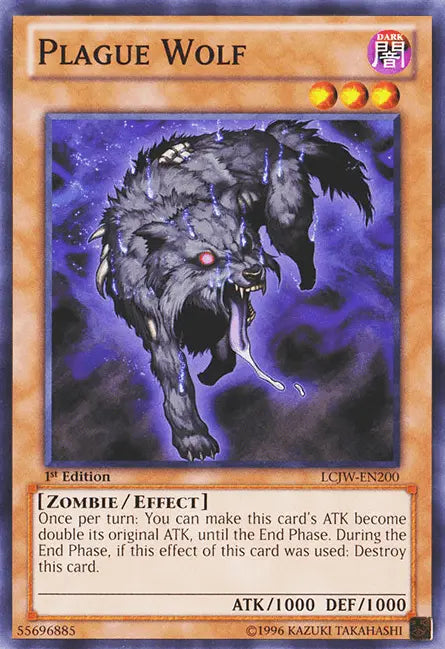 Plague Wolf [LCJW-EN200] Common - Doe's Cards