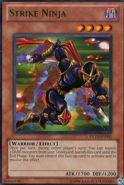 Strike Ninja (Green) [DL13-EN005] Rare - Doe's Cards