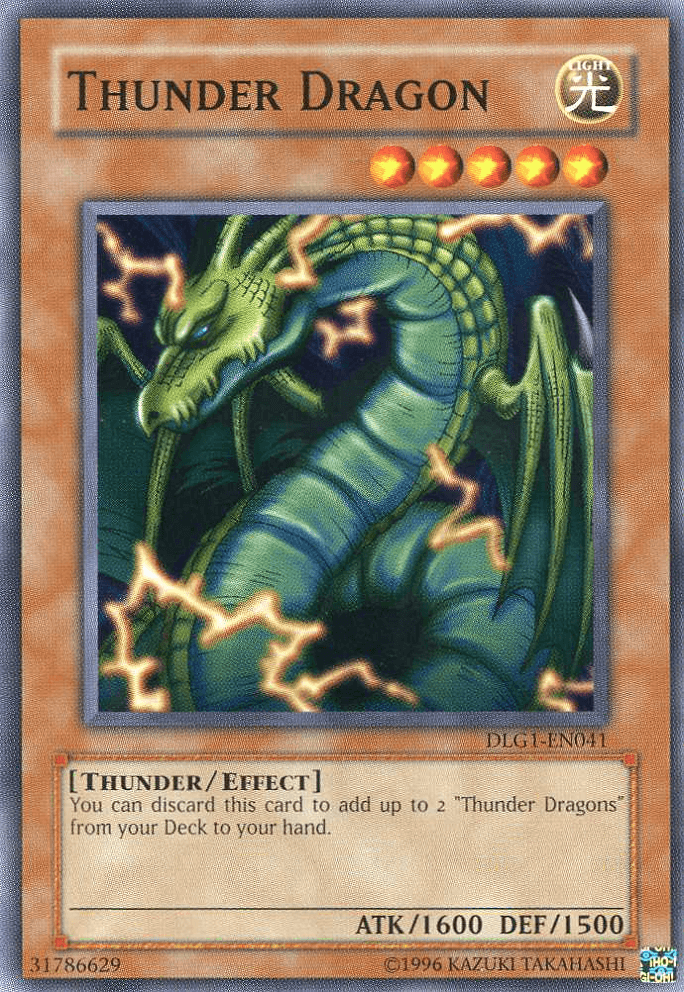 Thunder Dragon [DLG1-EN041] Common - Doe's Cards