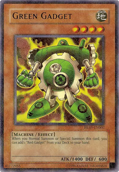 Green Gadget [HL05-EN002] Parallel Rare - Doe's Cards