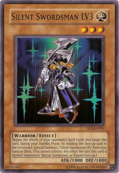 Silent Swordsman LV3 [DR3-EN069] Ultra Rare - Doe's Cards