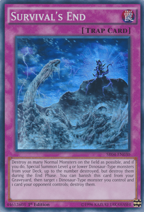 Survival's End [SR04-EN030] Super Rare - Doe's Cards