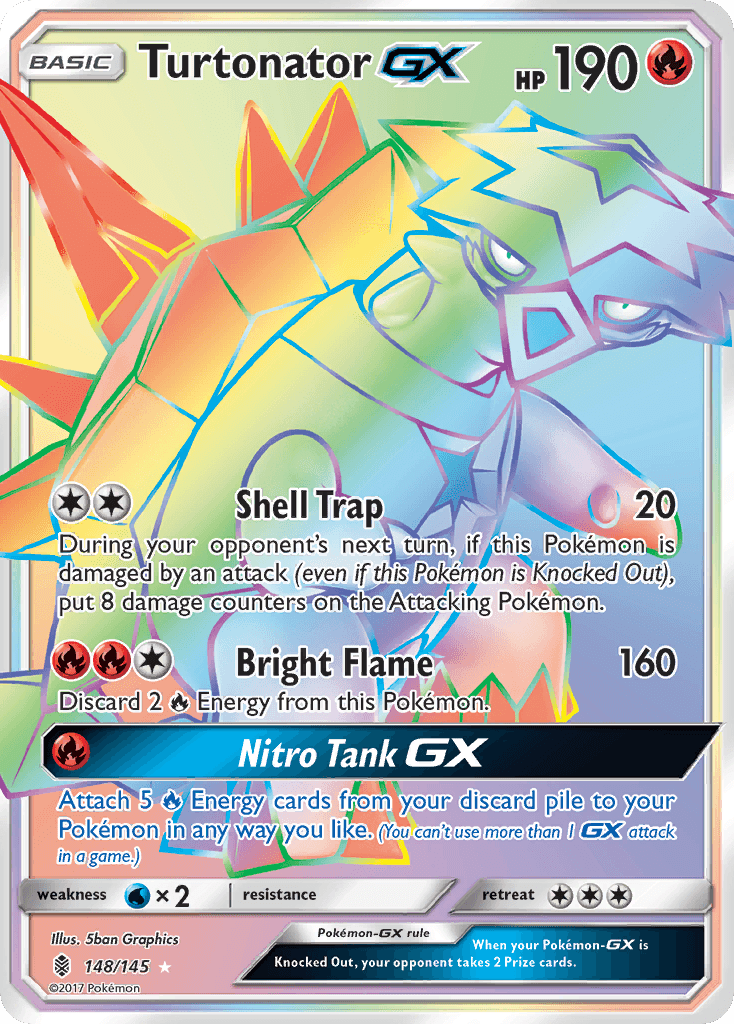 Turtonator GX (148/145) [Sun & Moon: Guardians Rising] - Doe's Cards