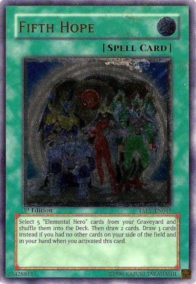 Fifth Hope [TAEV-EN045] Ultimate Rare - Doe's Cards
