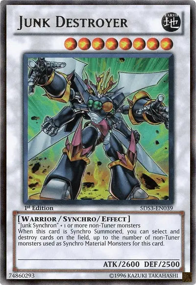 Junk Destroyer [5DS3-EN039] Ultra Rare - Doe's Cards