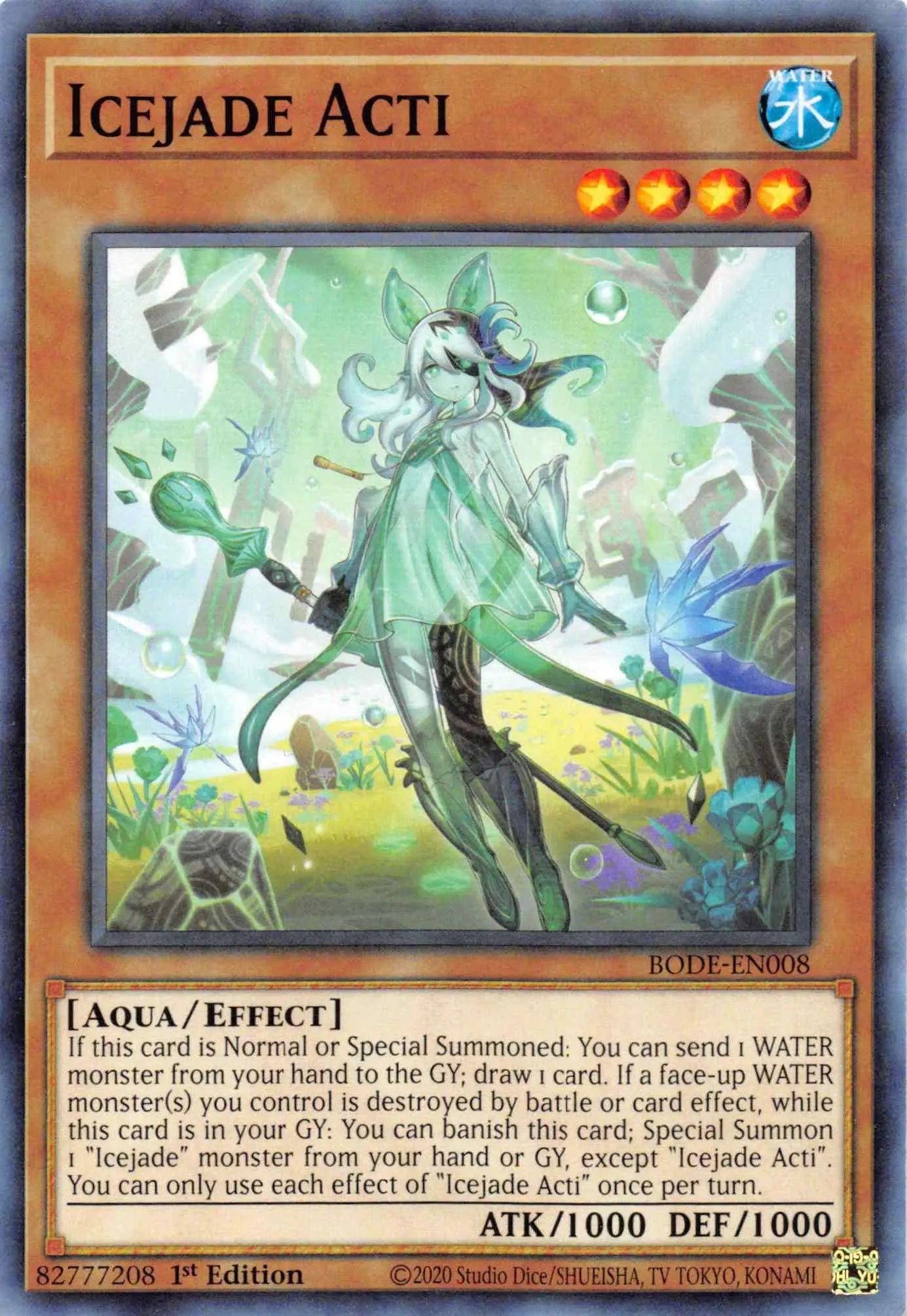 Icejade Acti [BODE-EN008] Common - Doe's Cards