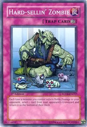 Hard-sellin' Zombie [FOTB-EN057] Common - Doe's Cards