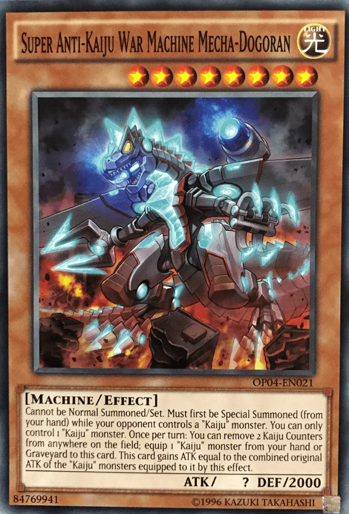 Super Anti-Kaiju War Machine Mecha-Dogoran [OP04-EN021] Common - Doe's Cards