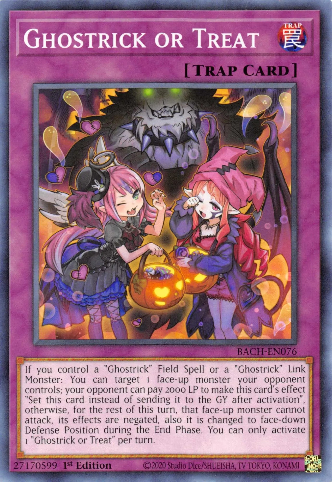 Ghostrick or Treat [BACH-EN076] Common - Doe's Cards