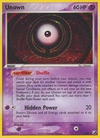 Unown (O) (O/28) [EX: Unseen Forces] - Doe's Cards