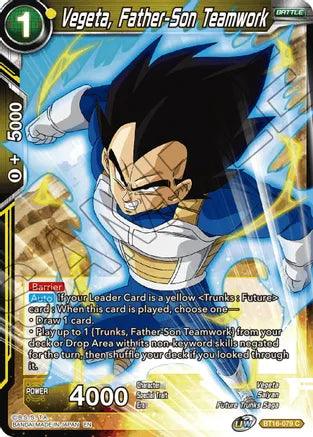 Vegeta, Father-Son Teamwork (BT16-079) [Realm of the Gods] - Doe's Cards