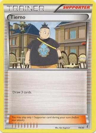 Tierno (19/30) [XY: Trainer Kit - Bisharp & Wigglytuff] - Doe's Cards