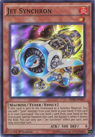 Jet Synchron [SDSE-EN001] Super Rare - Doe's Cards