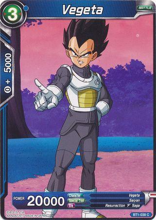 Vegeta (BT1-038) [Galactic Battle] - Doe's Cards