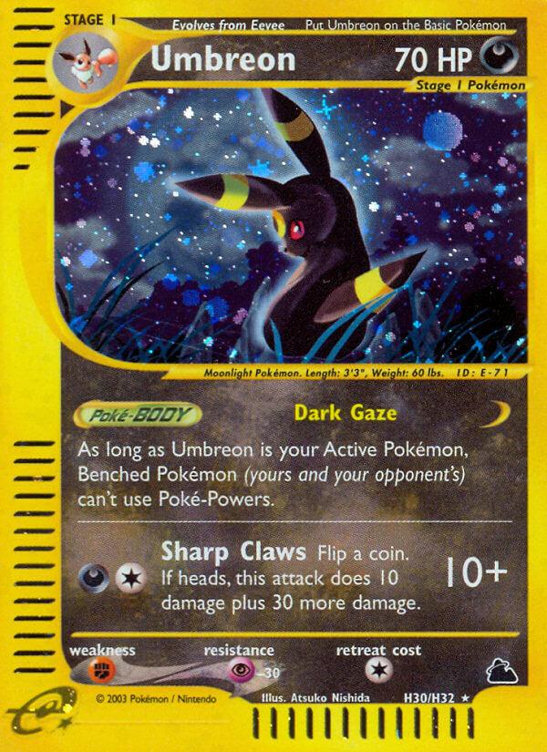 Umbreon (H30/H32) [Skyridge] - Doe's Cards