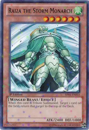 Raiza the Storm Monarch [BP01-EN015] Starfoil Rare - Doe's Cards