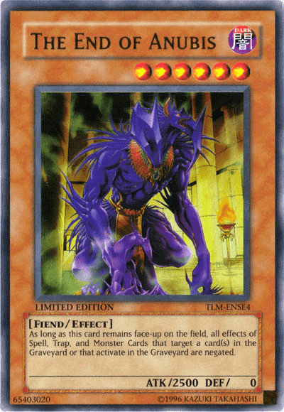 The End of Anubis [TLM-ENSE4] Ultra Rare - Doe's Cards