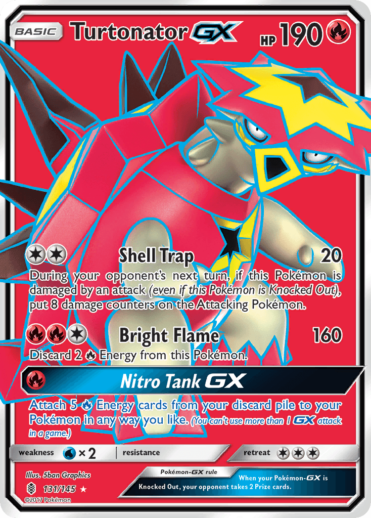 Turtonator GX (131/145) [Sun & Moon: Guardians Rising] - Doe's Cards