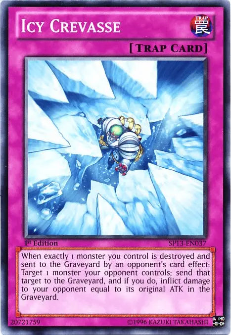 Icy Crevasse [SP13-EN037] Common - Doe's Cards