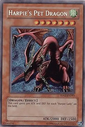 Harpie's Pet Dragon [RP02-EN093] Secret Rare - Doe's Cards
