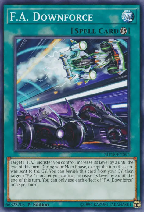 F.A. Downforce [MP18-EN094] Common - Doe's Cards