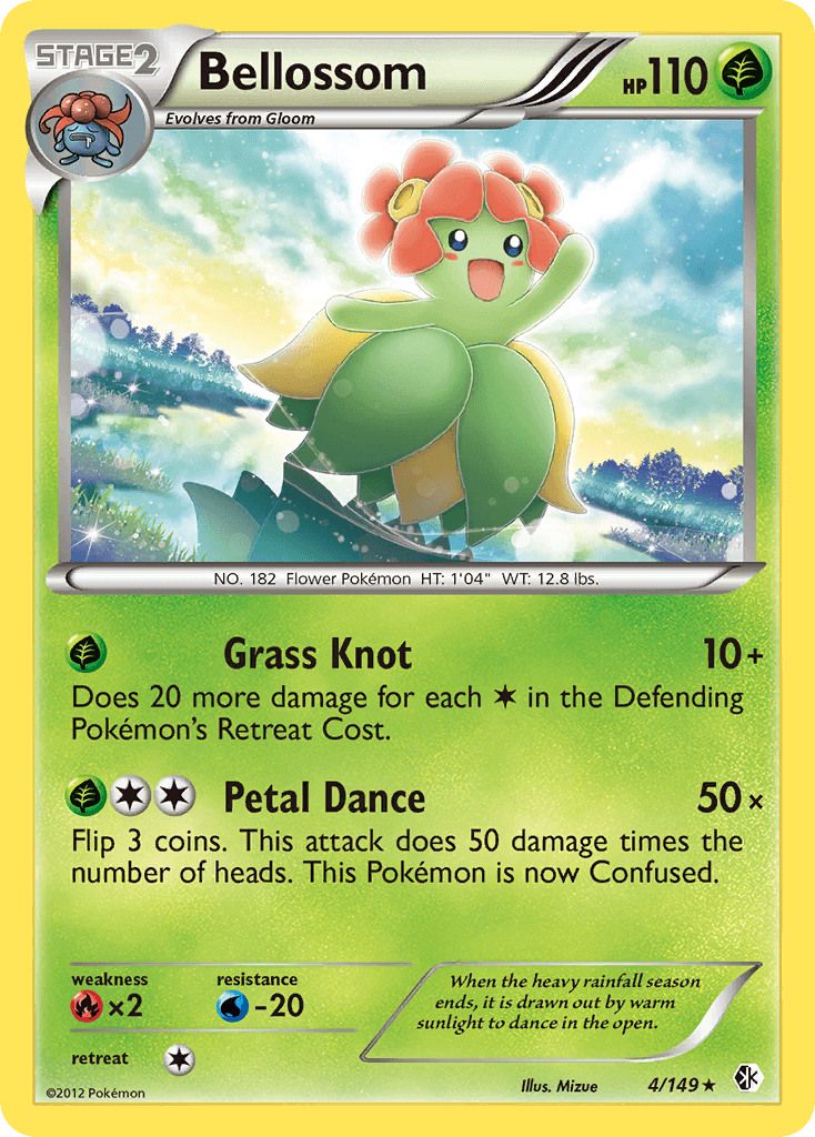 Bellossom (4/149) [Black & White: Boundaries Crossed] - Doe's Cards
