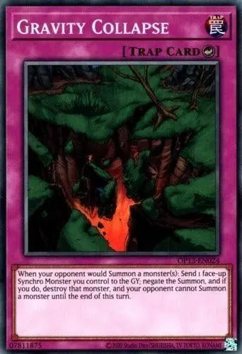 Gravity Collapse [OP13-EN024] Common - Doe's Cards