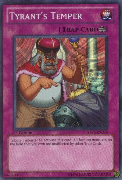 Tyrant's Temper [STBL-EN079] Super Rare - Doe's Cards