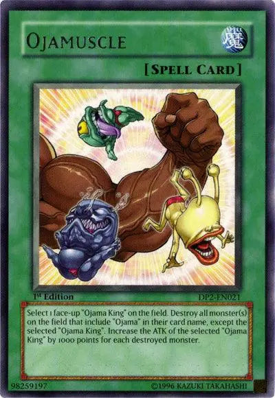 Ojamuscle [DP2-EN021] Rare - Doe's Cards