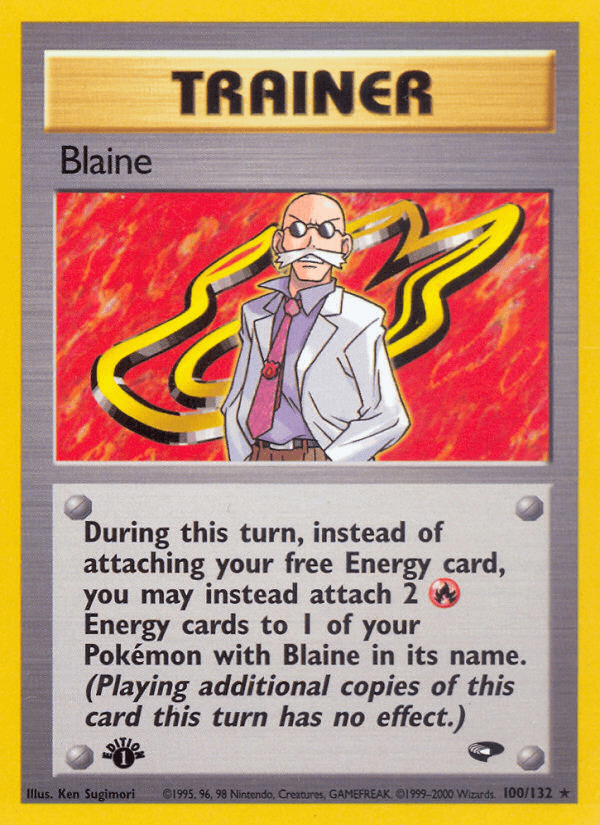 Blaine (100/132) [Gym Challenge 1st Edition] - Doe's Cards