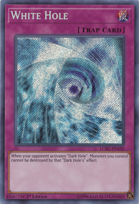 White Hole [LCKC-EN102] Secret Rare - Doe's Cards