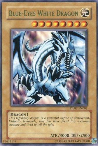 Blue-Eyes White Dragon (Green) [DL09-EN001] Rare - Doe's Cards