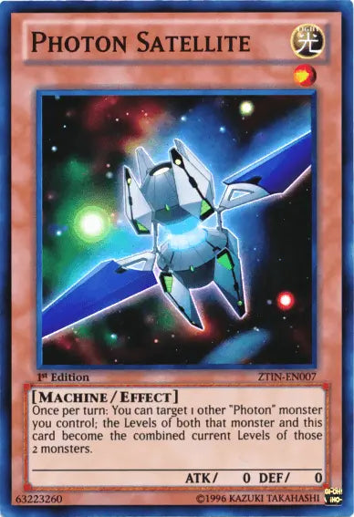 Photon Satellite [ZTIN-EN007] Super Rare - Doe's Cards