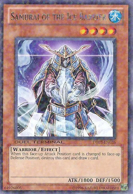 Samurai of the Ice Barrier [DT03-EN026] Rare - Doe's Cards