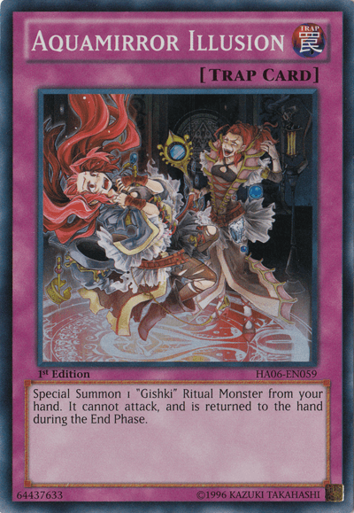 Aquamirror Illusion [HA06-EN059] Super Rare - Doe's Cards