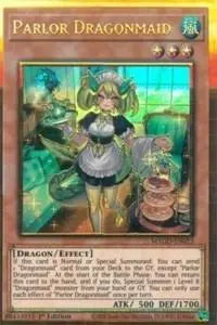 Parlor Dragonmaid [MAGO-EN023] Gold Rare - Doe's Cards