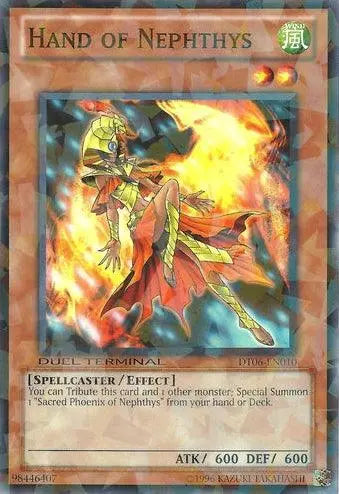 Hand of Nephthys [DT06-EN010] Common - Doe's Cards