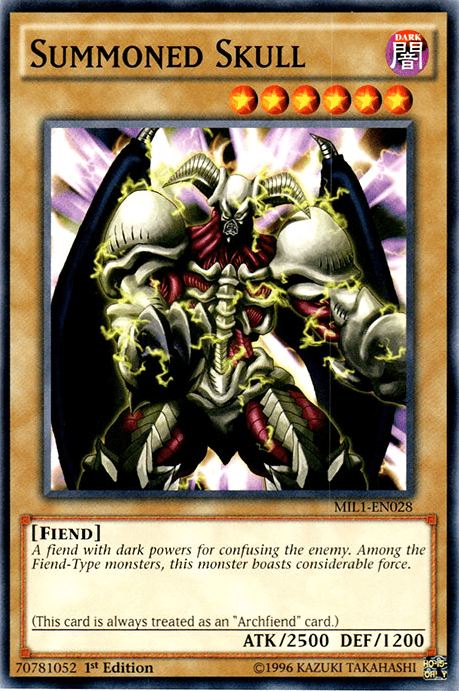 Summoned Skull [MIL1-EN028] Common - Doe's Cards