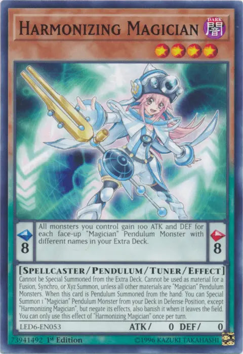 Harmonizing Magician [LED6-EN053] Common - Doe's Cards